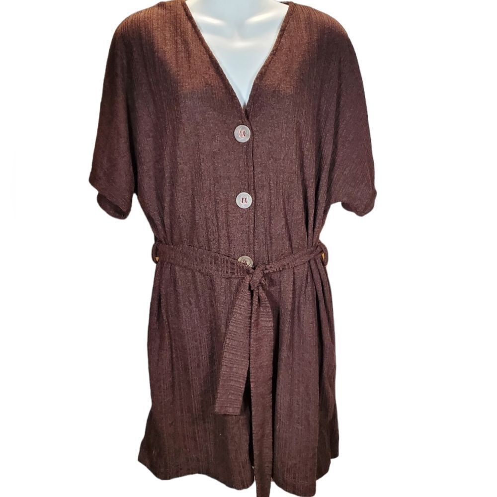 NEW PULL & BEAR Neutral Fall dress XL